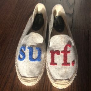 Soludos flat espadrilles "SURF" size 8